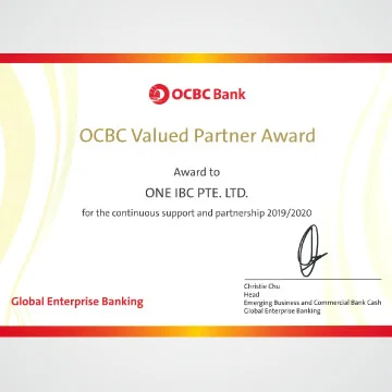 The 6th consecutive year One IBC is collaborating with OCBC Bank