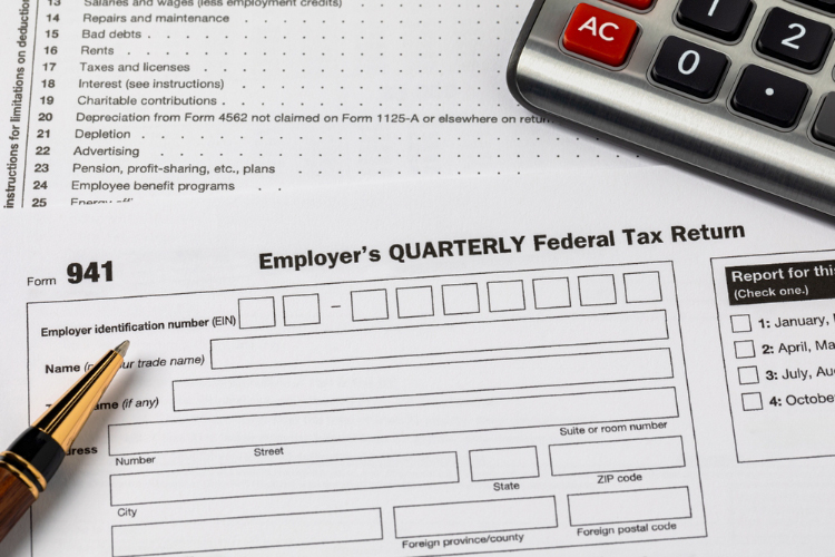 Quarterly filing frequency by the Department of Revenue