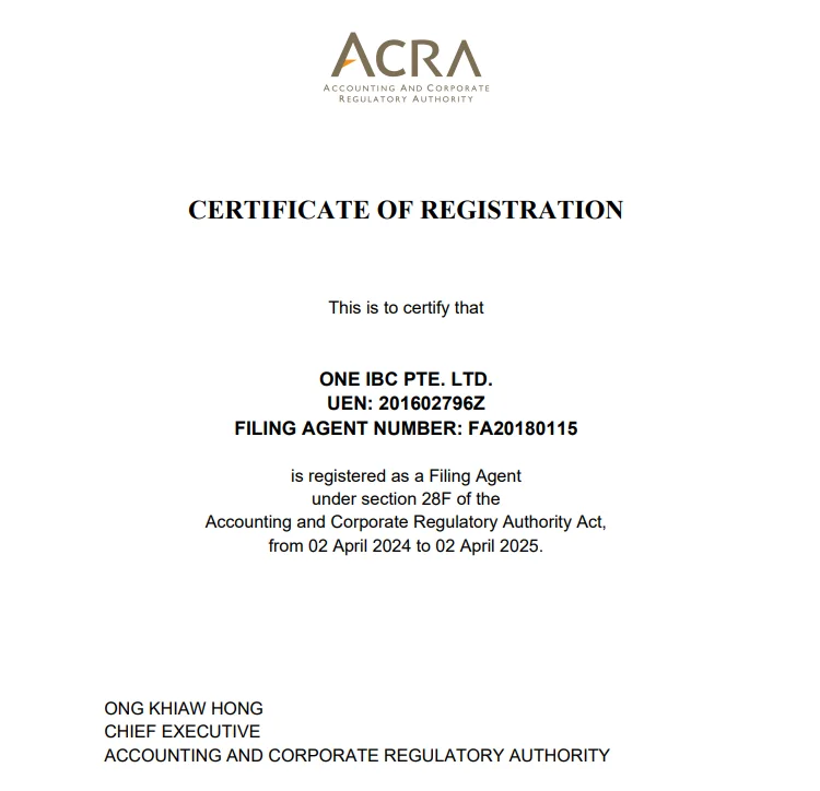 Certified Corporate Services Provider from 02 April 2024 to 02 April 2025