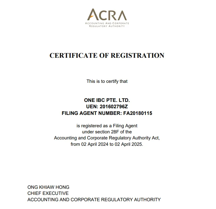 Certified Corporate Services Provider from 02 April 2024 to 02 April 2025
