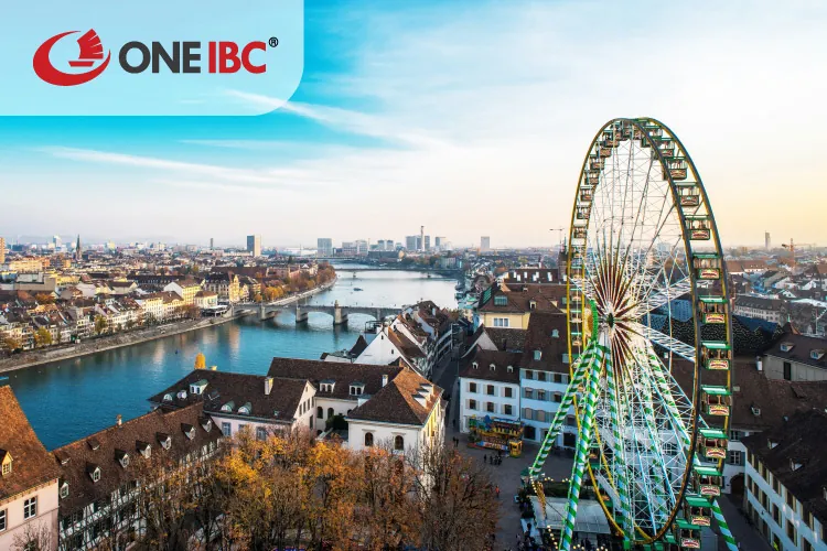 Basel is an old city but also a giant business center of the world Basel is an old city but also a giant business center of the world