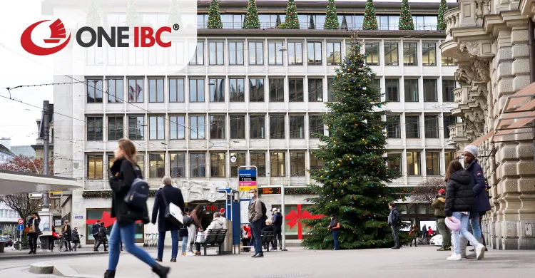 Famous financial centre in Zurich, Switzerland Famous financial centre in Zurich, Switzerland